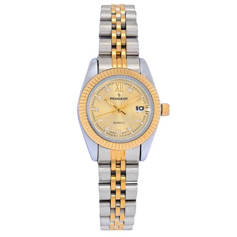 Luxury Small Face Fluted Bezel Bracelet Watch- 25MM