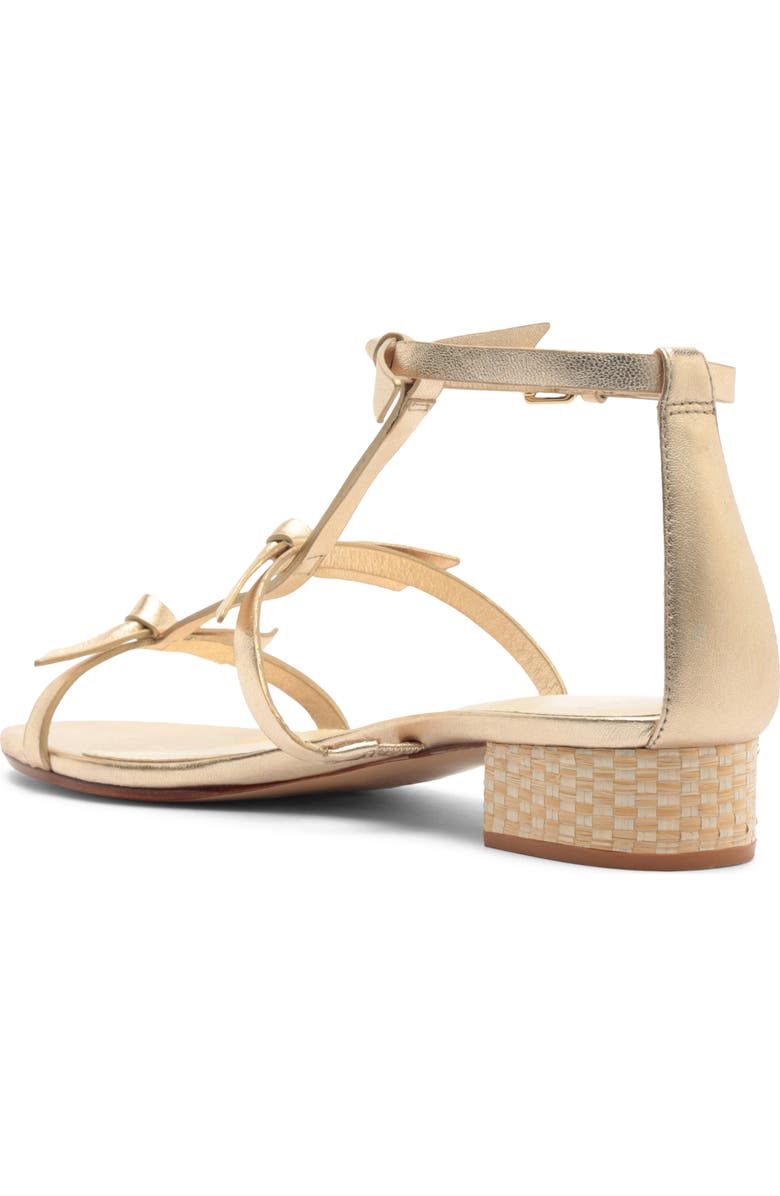 Alexandre Birman Slim Lolita Sandal, Alternate, color, Golden