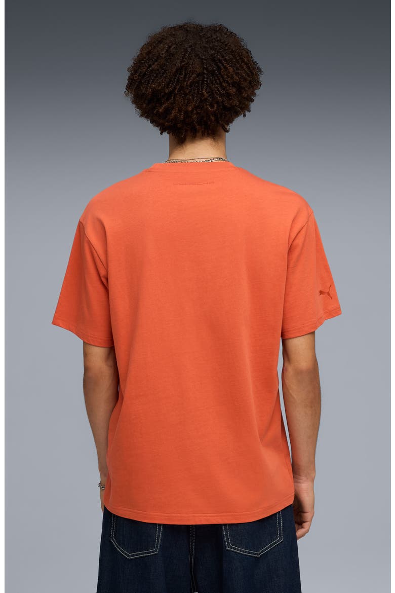 Porsche Legacy Lifestyle Cotton Graphic T-Shirt, Alternate, color, AMARENA