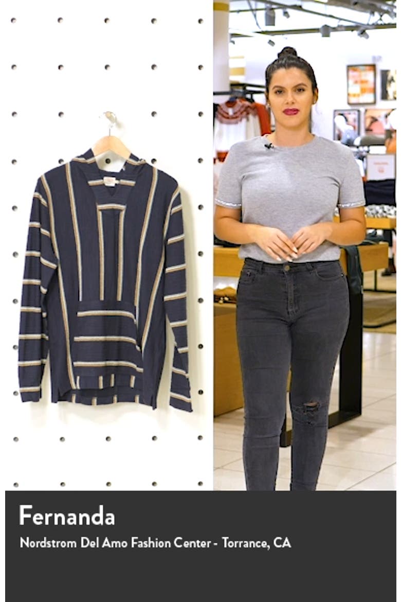 Stripe Baja Poncho video