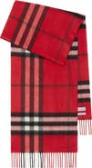 Burberry Giant Check Cashmere Scarf