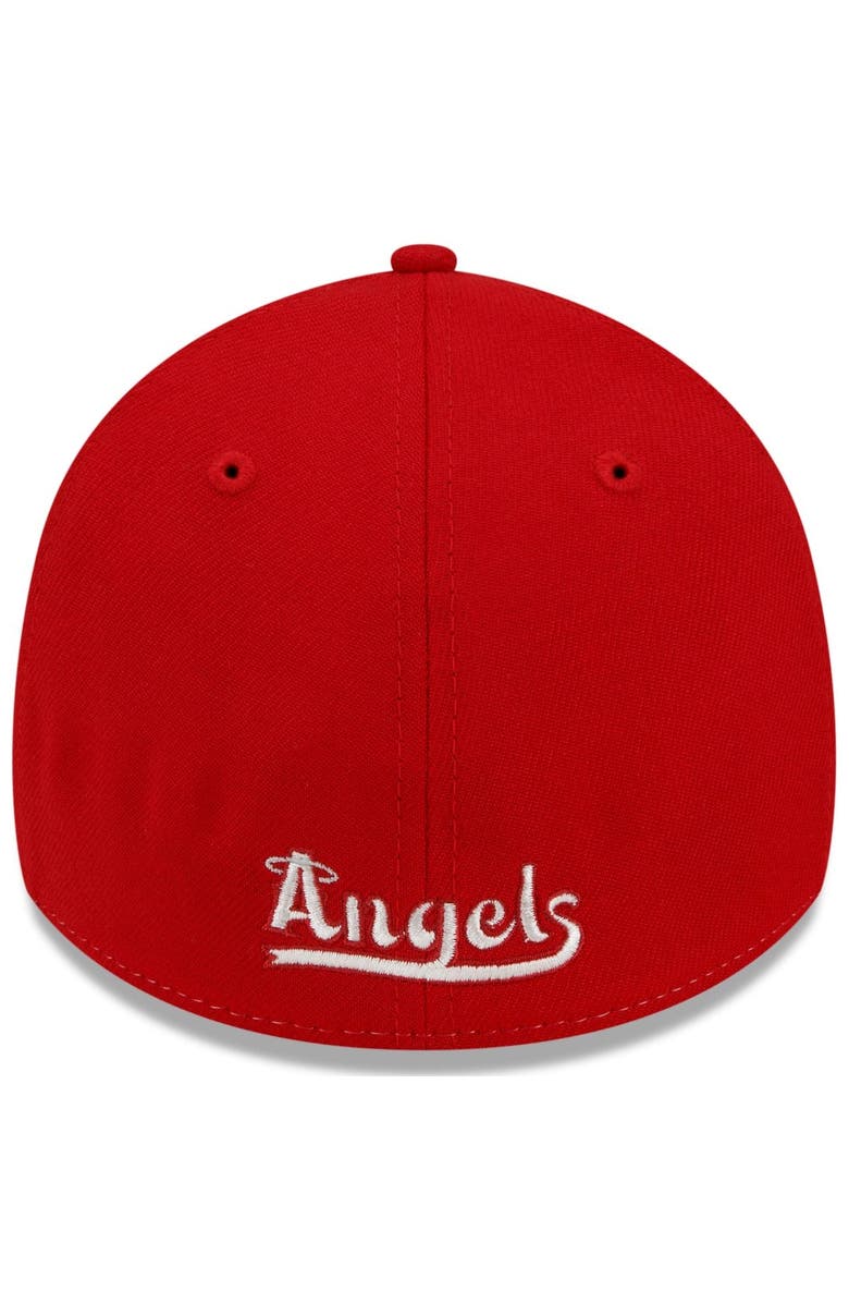 New Era Men's New Era Red Los Angeles Angels 2022 City Connect 39THIRTY Flex Hat, Alternate, color, Red