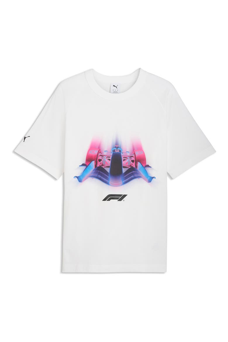 Formula 1® Car Graphic T-Shirt, Main, color, PUMA WHITE