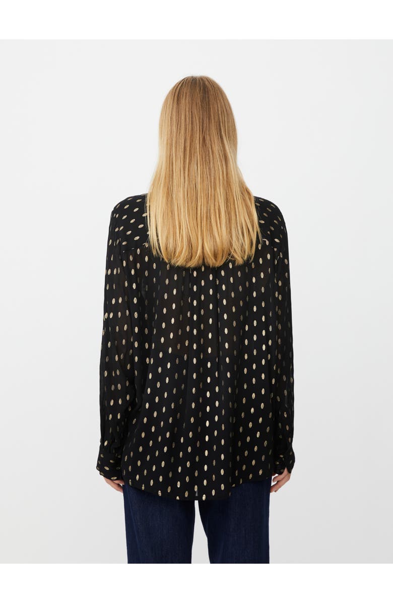 Masai Copenhagen MaInoria Neck Tie Shirt, Alternate, color, Black