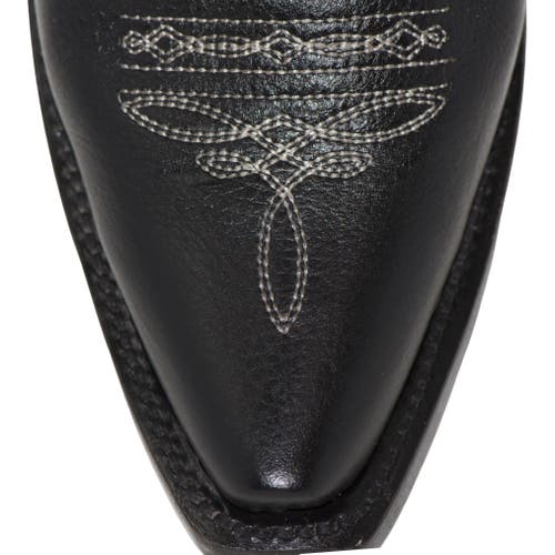 Nortalie The Noche Western Cowboy Boot In Black