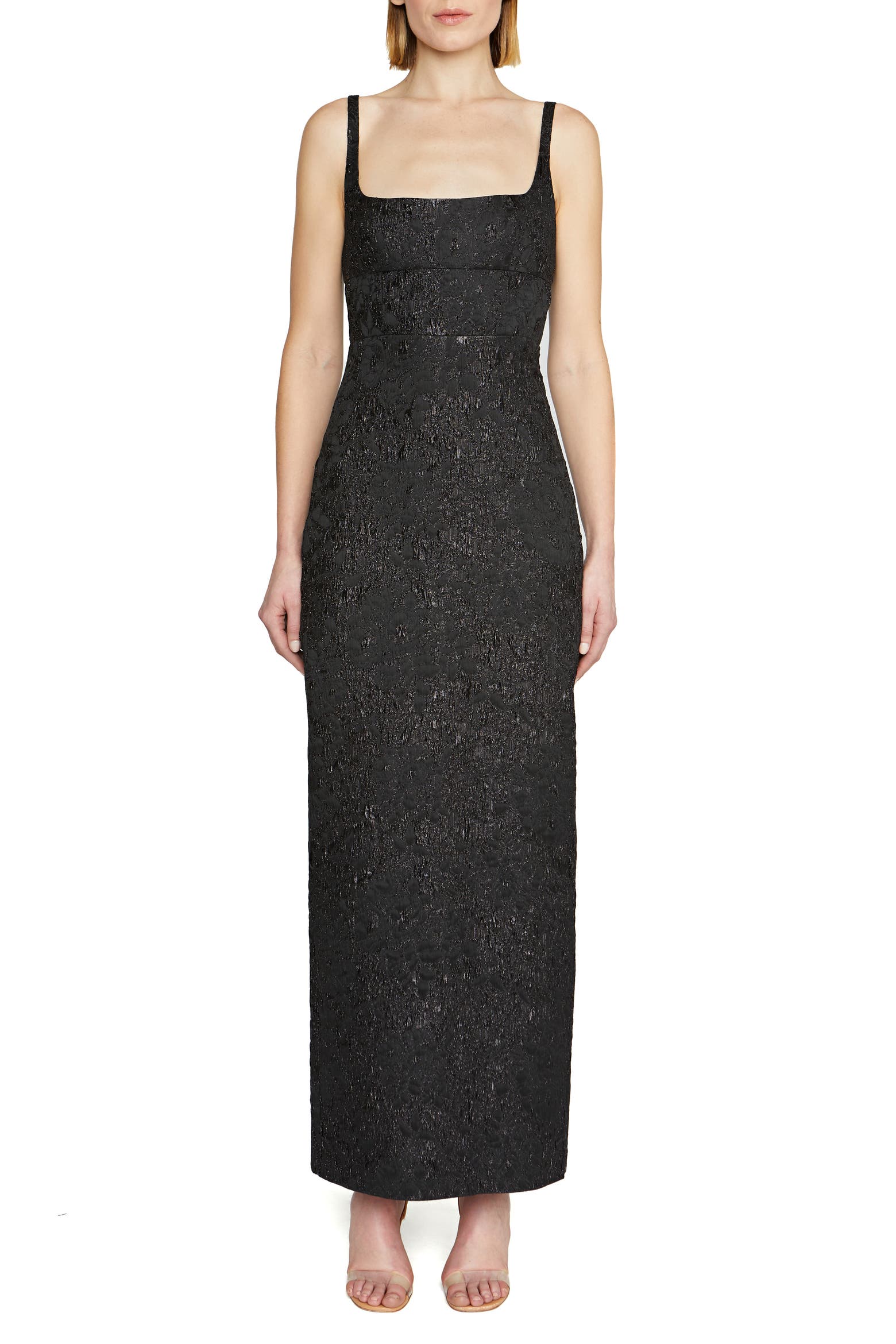 ML Monique Lhuillier Adele Jacquard Column Gown (Women) | Nordstromrack