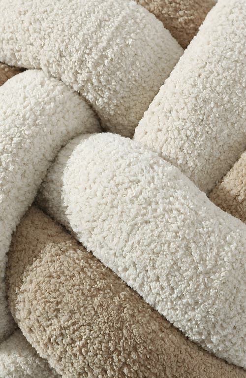 Sunday Citizen Knot Snug Accent Pillow In Neutral