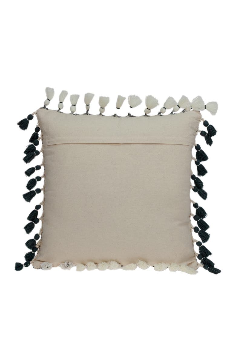 PARKLAND COLLECTION Arwen Transitional Grey & Slate Throw Pillow, Alternate, color, Grey/Slate