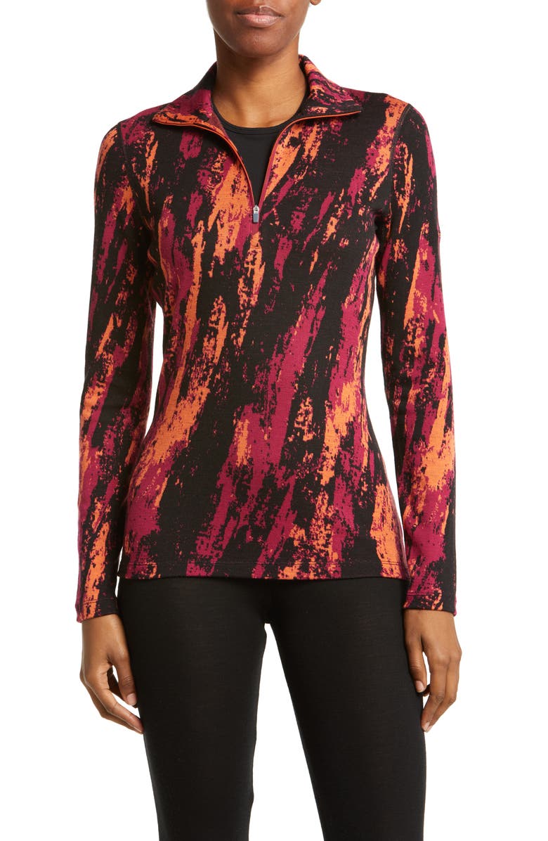 Icebreaker 250 Vertex Merino Wool Quarter Zip Pullover, Main, color,