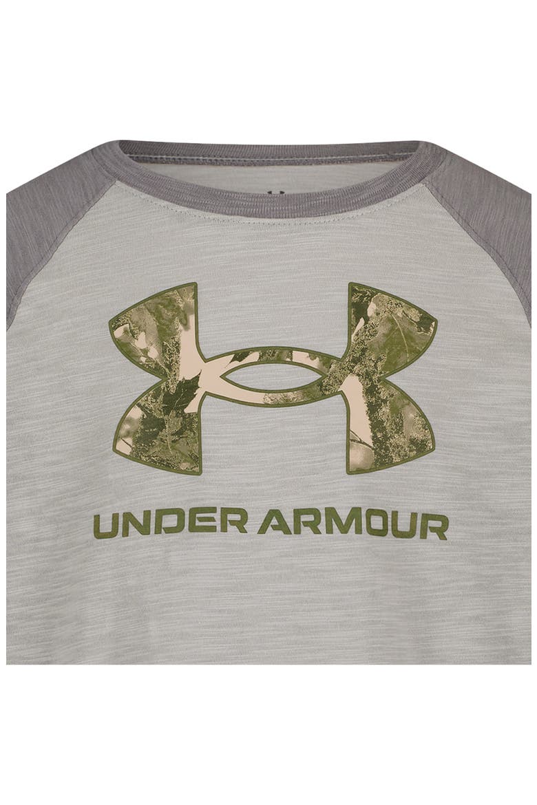 Kids' Raglan Graphic T-Shirt, Alternate, color, TITANIUM
