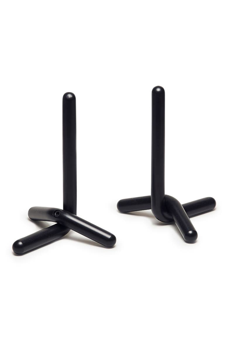 Cal Carbon Steel Bookends, Main, color, BLACK