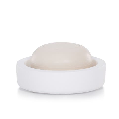 Domus White Matte Soap Dish