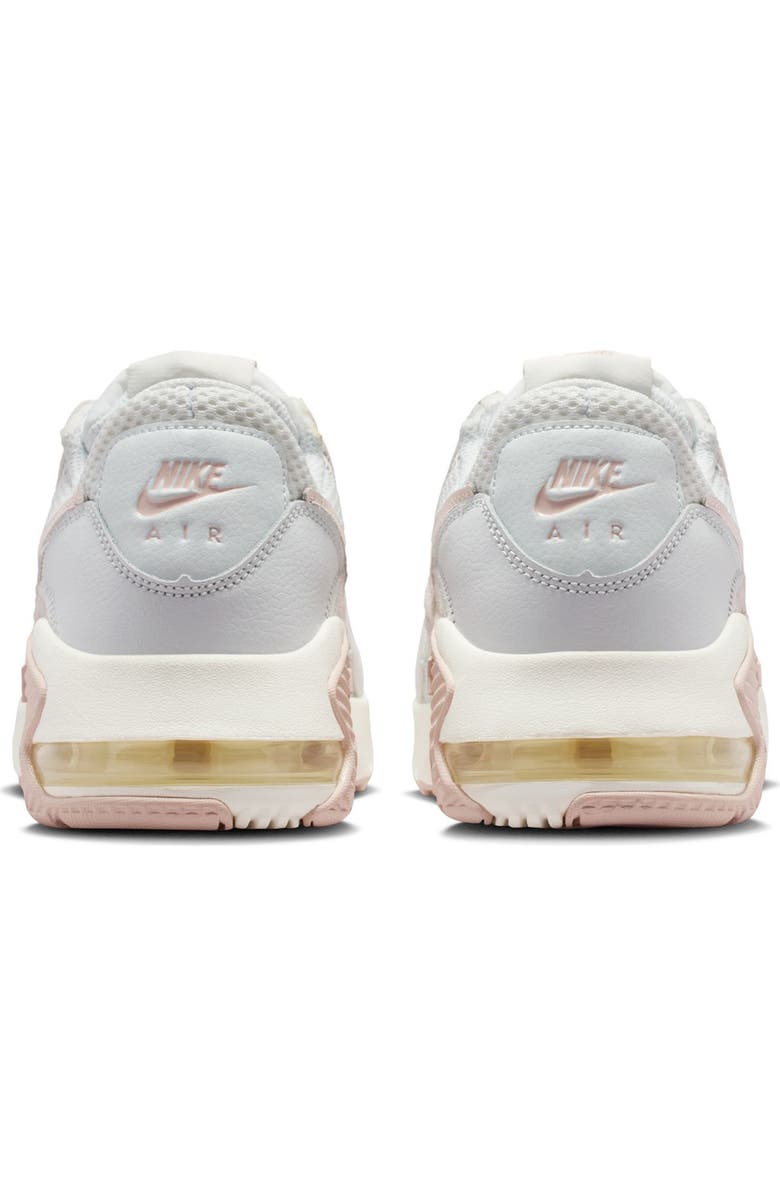 Nike Air Max Excee Sneaker, Alternate, color, Summit White/ Pink/ Platinum