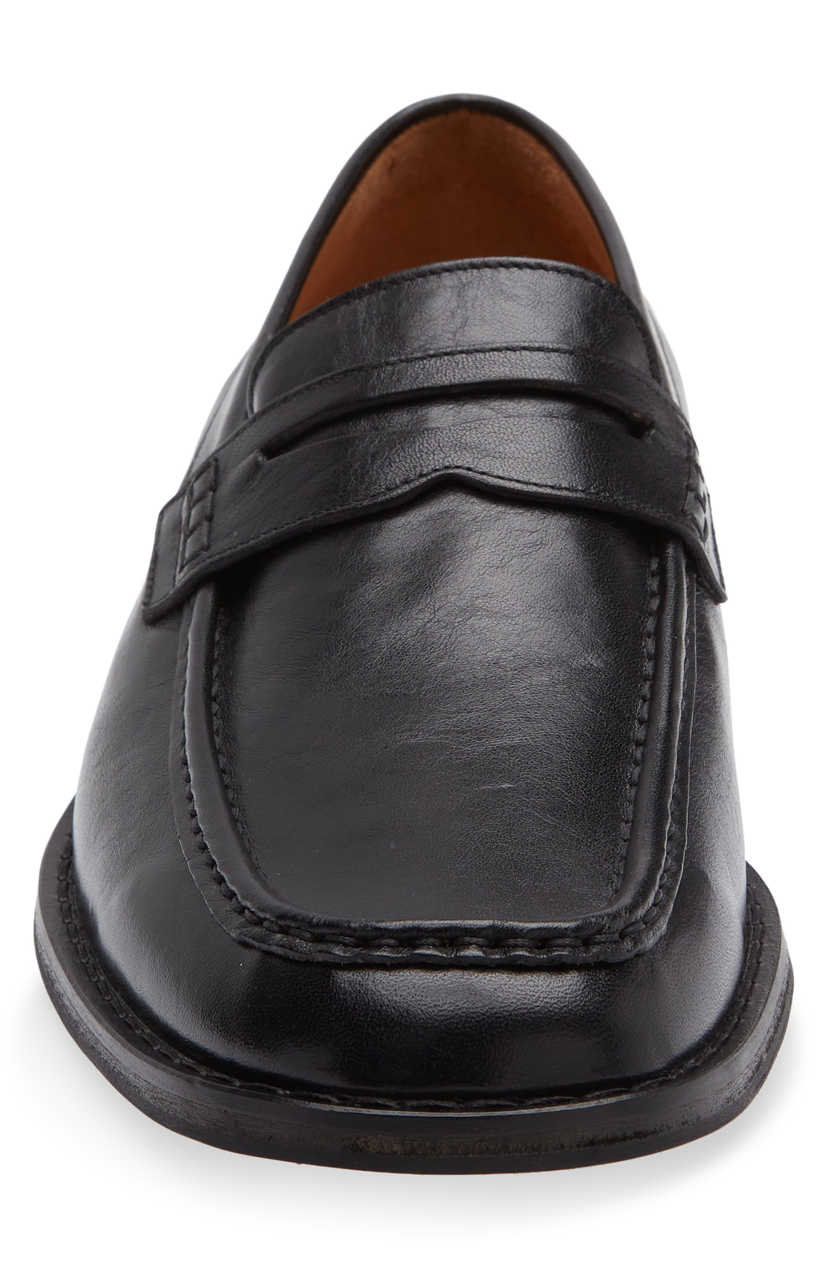 OUR LEGACY Lightweight Loafer, Alternate, color, True Dyed Black Leather