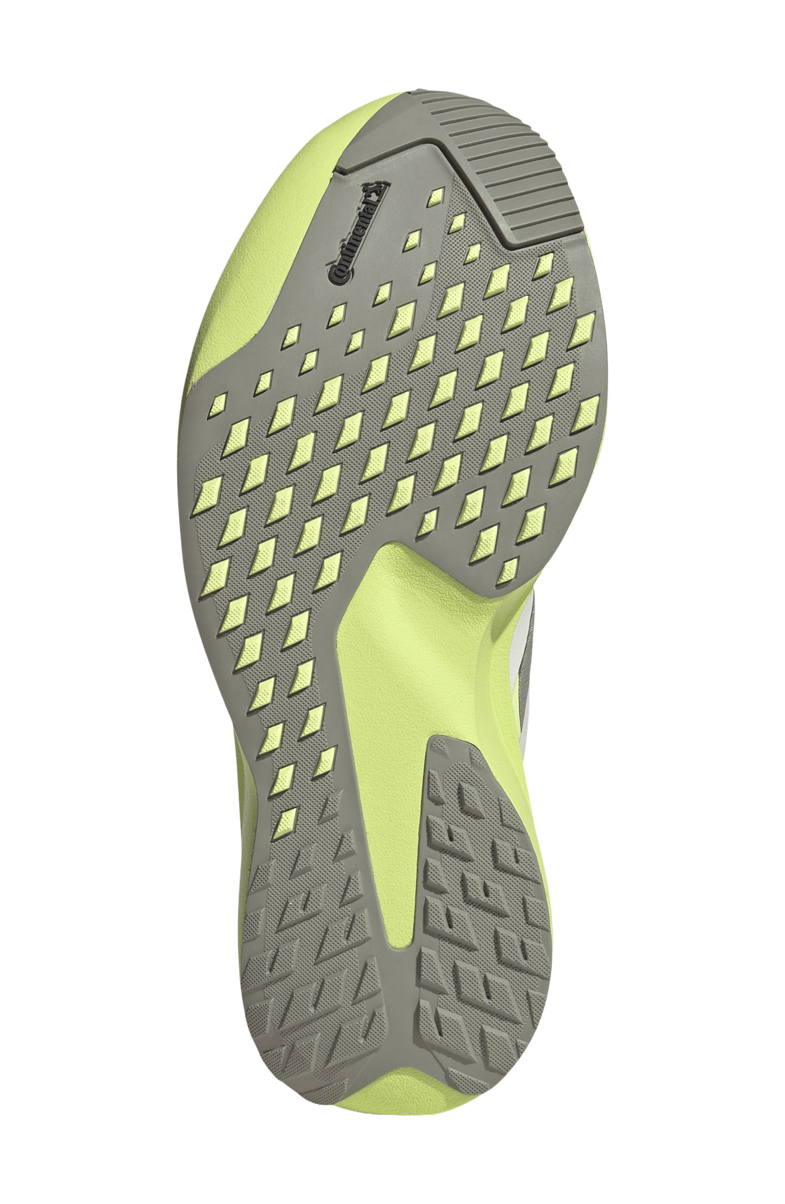ADIZERO EVO SL ATR Running Shoe, Alternate, color, HALO GREEN/ZERO MET/ LEMON