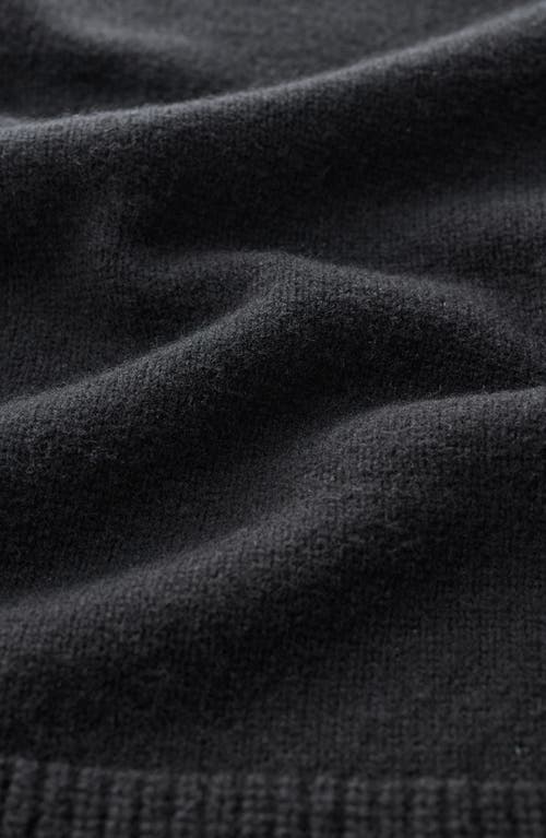 Seasalt Cornwall Coupling Merino Wool Blend Vest In Black