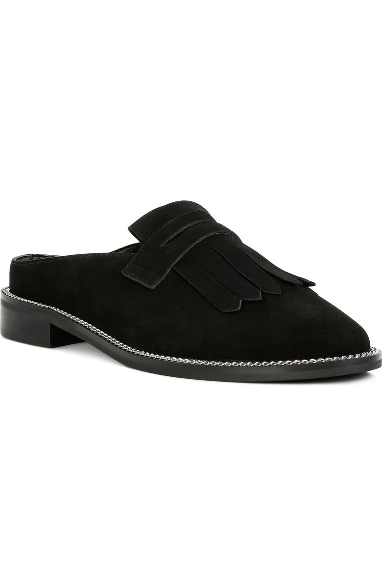 Rag & Co Lena Kilted Mule, Main, color,