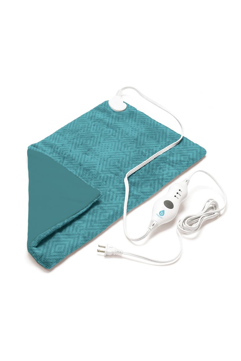 Extra Extra Large Electric Heating Pad, Main, color, Aqua