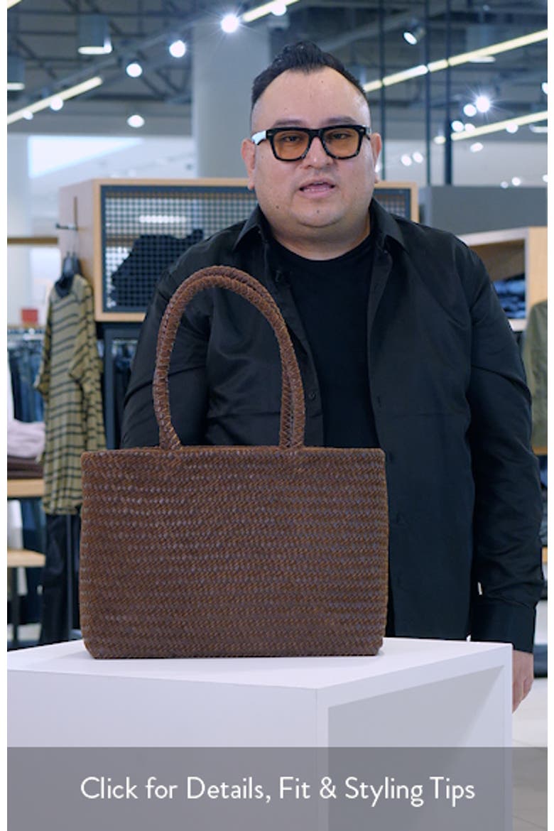 Handwoven Suede Leather Tote video