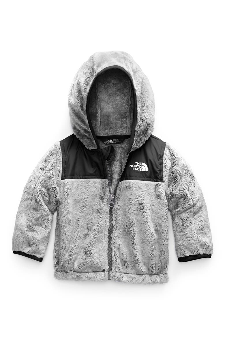 Oso Zip Fleece Hoodie, Main, color, MELD GREY
