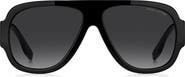 Marc Jacobs 59mm Gradient Pilot Sunglasses