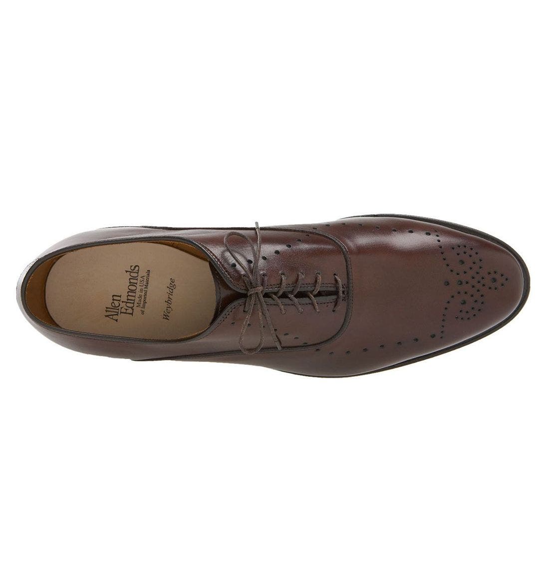 'Weybridge' Oxford, Alternate, color, BROWN