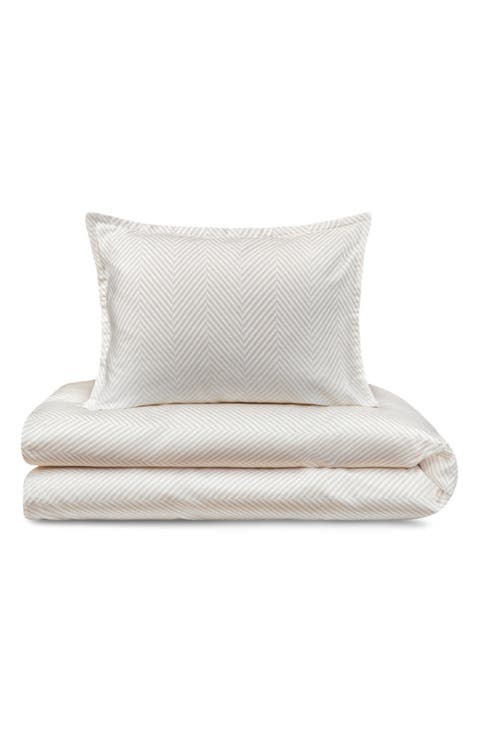 Flora Cotton Crib Sham & Duvet Cover Set