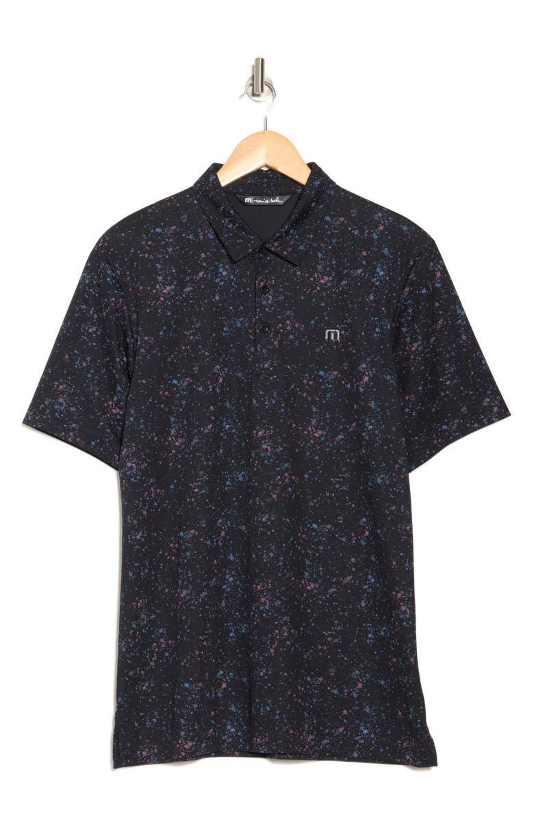 TravisMathew Splatter Print Polo, Alternate, color,
