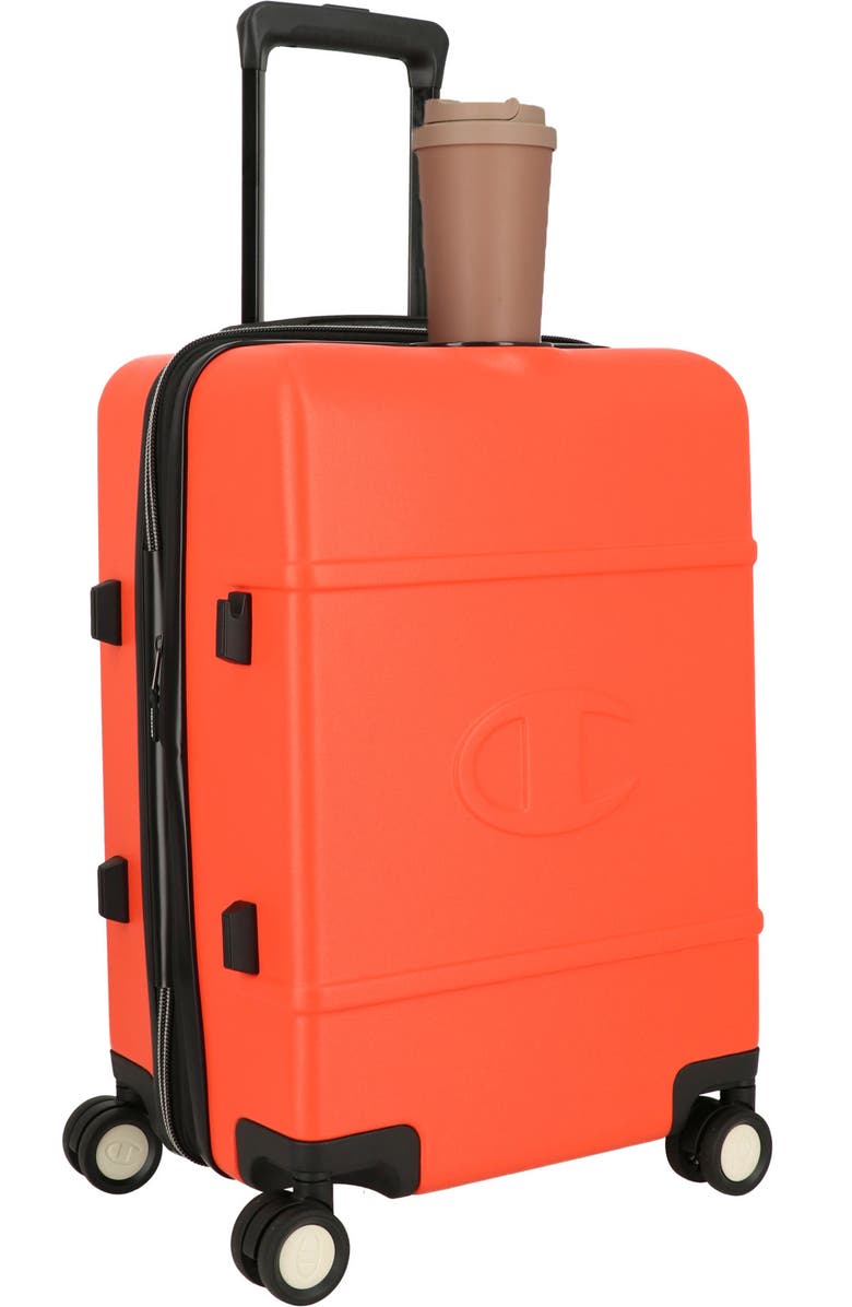 Champion Tracker 3-Piece Spinner Luggage Set, Alternate, color, Mandarin Red