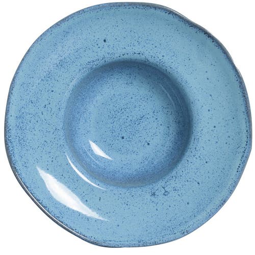 Porto Brasil Deep Rim Plate Set Of 4 In Blue