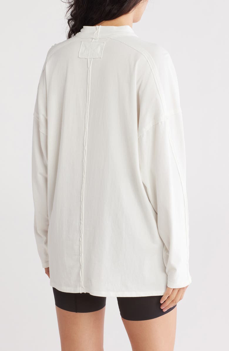 Free People Heather Long Sleeve Tee, Alternate, color, 