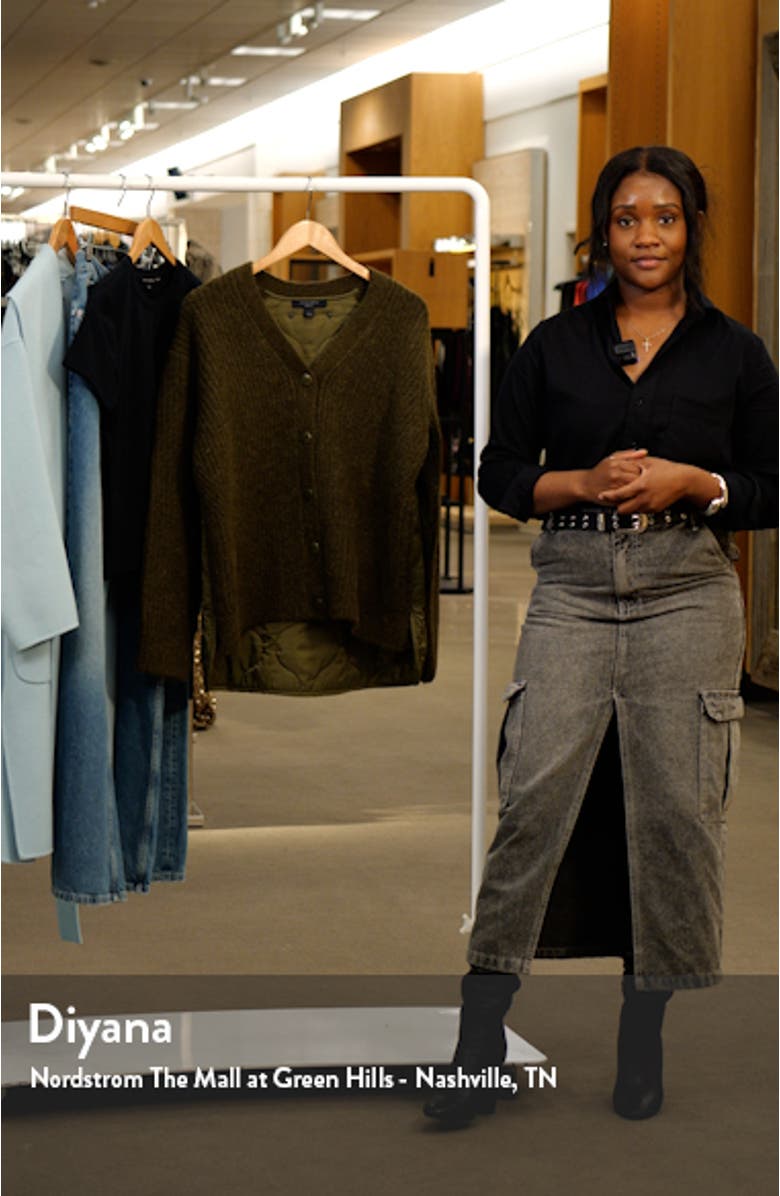 Hopper Cardigan with Quilted Lining, sales video thumbnail