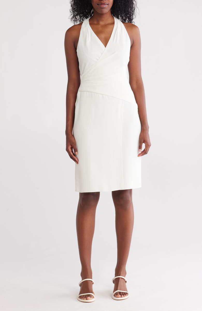 Trina Turk Samantha Drape Cocktail Dress, Main, color,