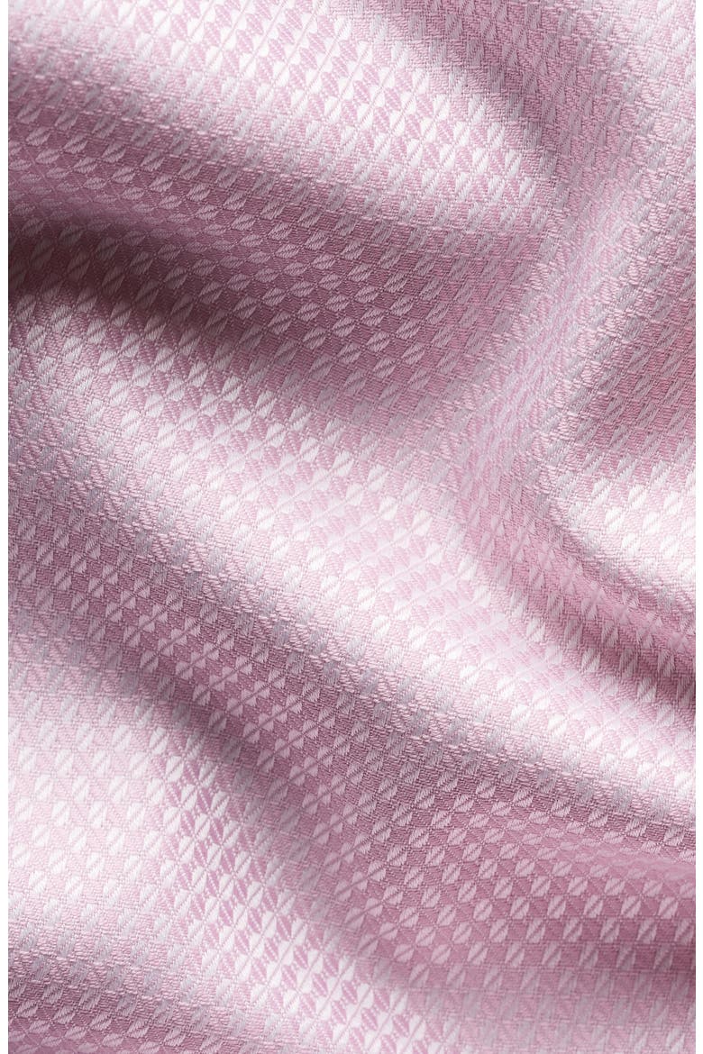 Contemporary Fit Textured Solid Dress Shirt, Alternate, color, MEDIUM PINK