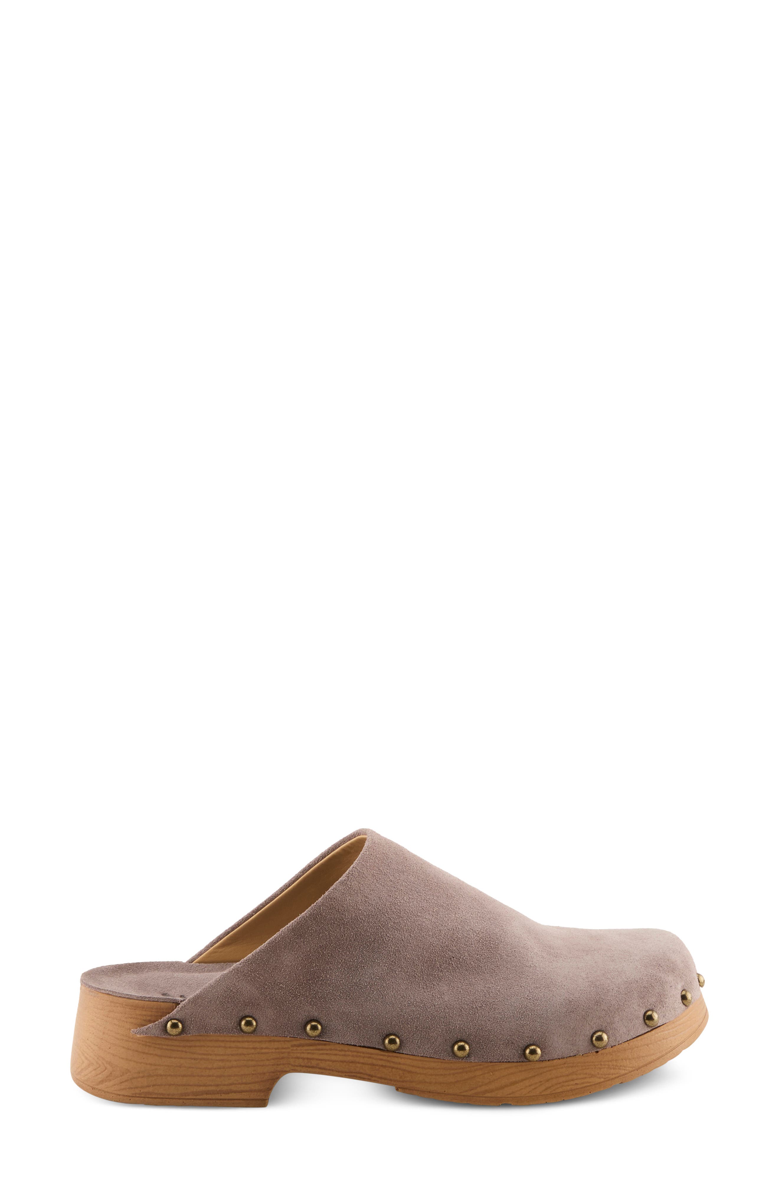 Lolarue Clog, Alternate, color, LILAC SUEDE