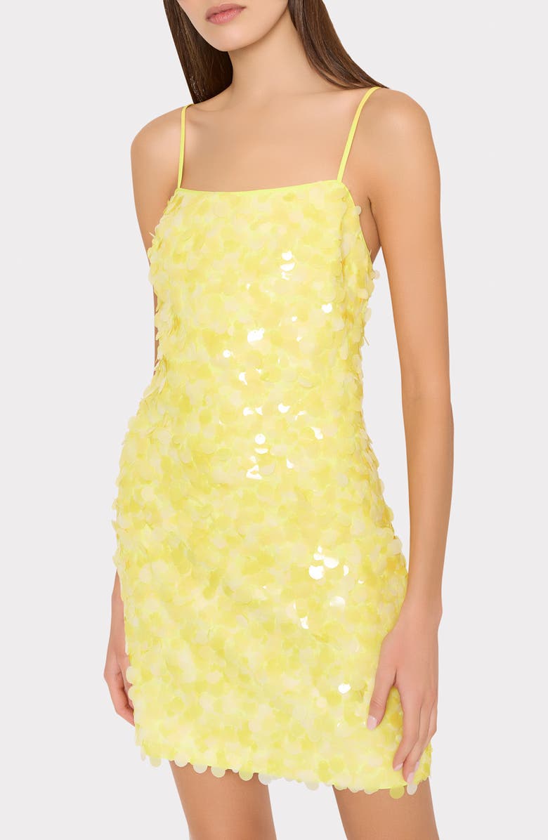 Milly Colette Sequin Minidress, Alternate, color, 