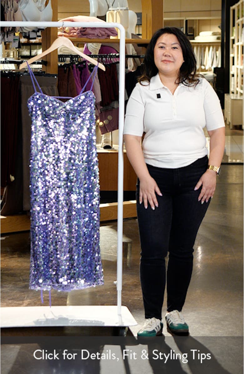 Sequin Midi Dress, sales video thumbnail