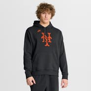 Nike Men's Nike Black New York Mets Cooperstown Collection Logo Club Hoodie