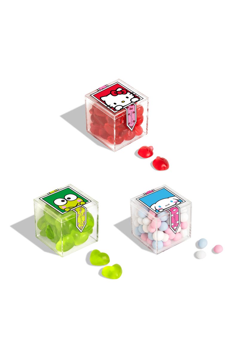 sugarfina Hello Kitty<sup>®</sup> & Friends Ice Cream Truck 3-Piece Bento Box, Alternate, color,