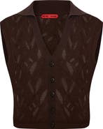 PCFG Cropped Ripped Knit Top