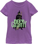 Wicked Girl's Wicked Elphaba Defy Gravity  Graphic T-Shirt