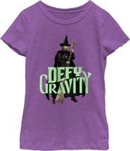 Wicked Girl's Wicked Elphaba Defy Gravity  Graphic T-Shirt