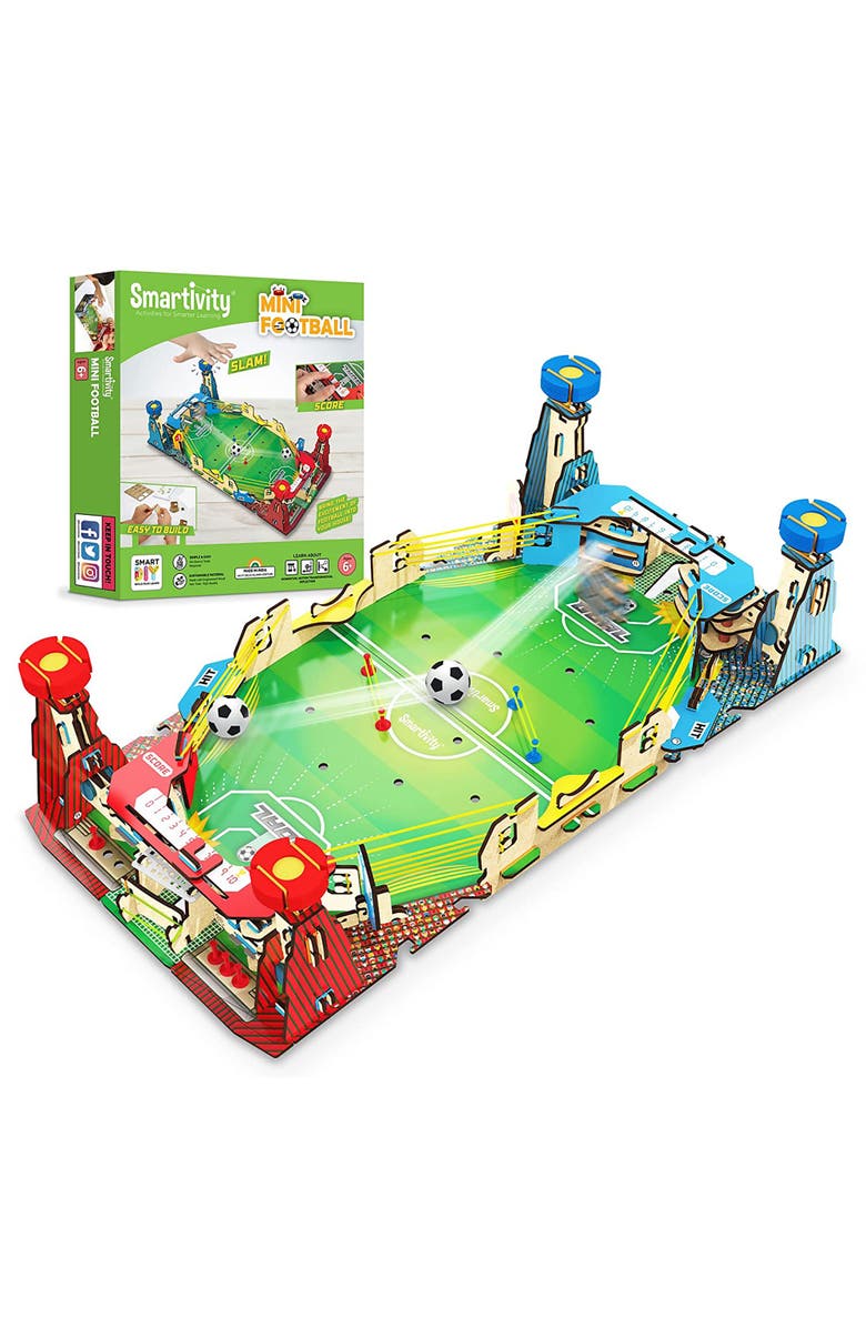 Smartivity Mini Football Diy Soccer Arena
Field Building Toy, Main, color,