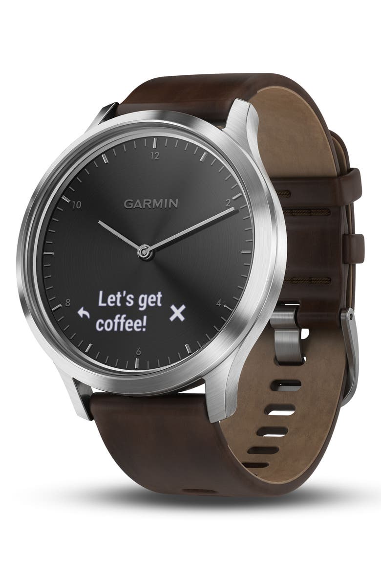 Garmin Vivomove HR Hybrid Smart Watch, 43mm, Main, color,