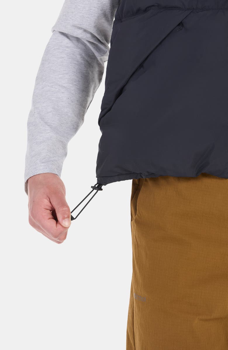 Marmot Ares Packable Recycled Nylon 700 Fill Power Down Puffer Vest, Alternate, color,