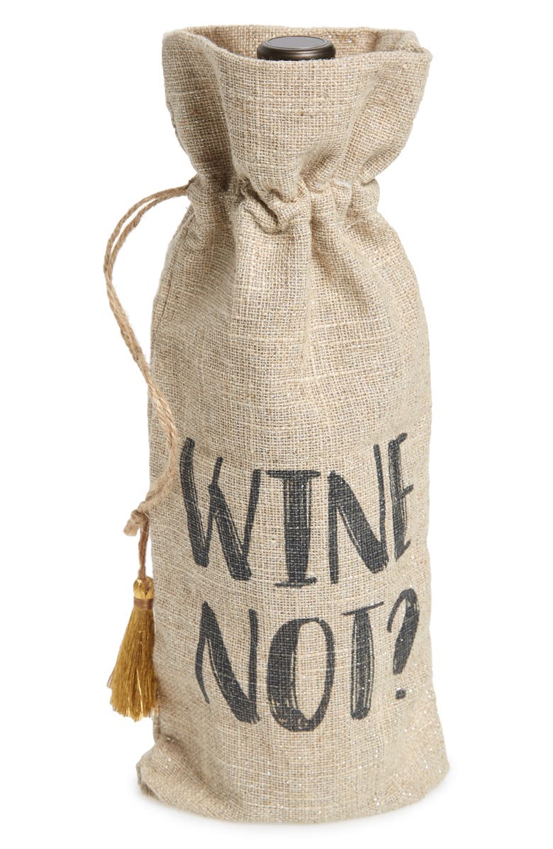 Levtex Wine Not Wine Bag, Main, color, 