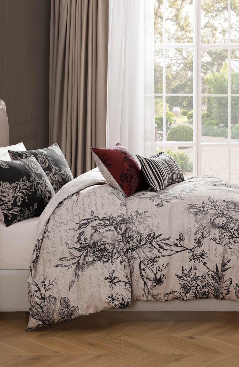 Bebejan French Cotton Sateen Comforter Set, Alternate, color, Brown