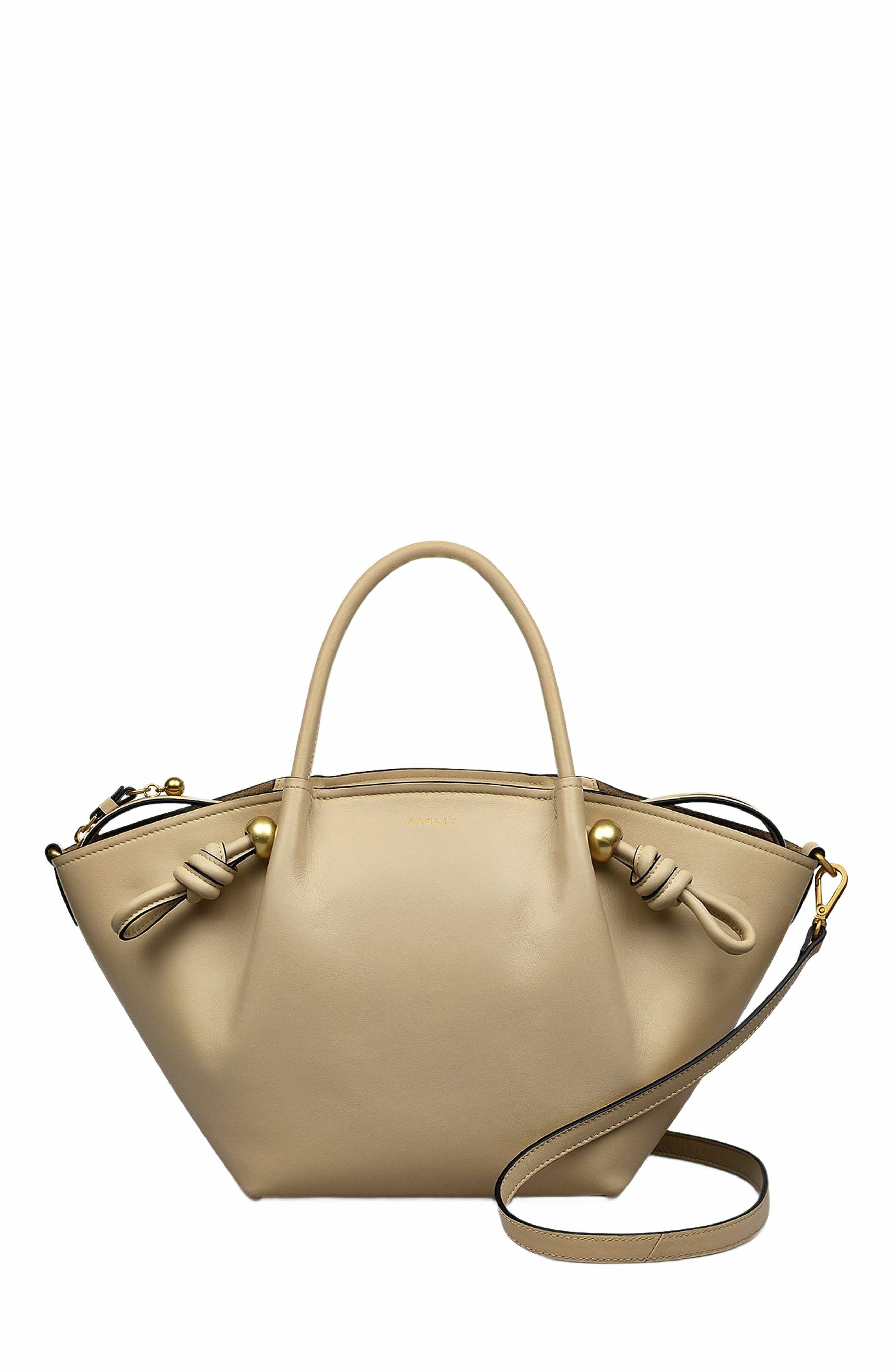 Radley The Romilly Medium Ziptop Satchel Bag, Main, color, Stone