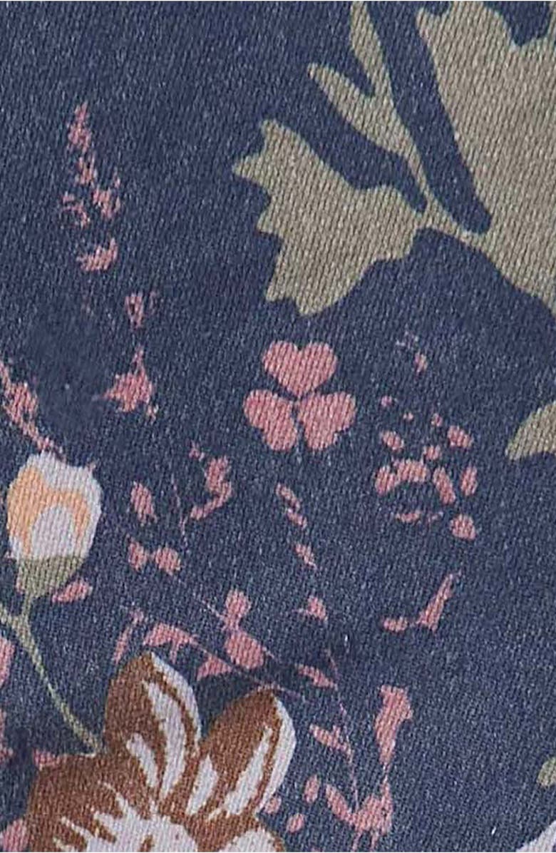 Free People Youthquake Printed Crop Flare Jeans, Alternate, color, 