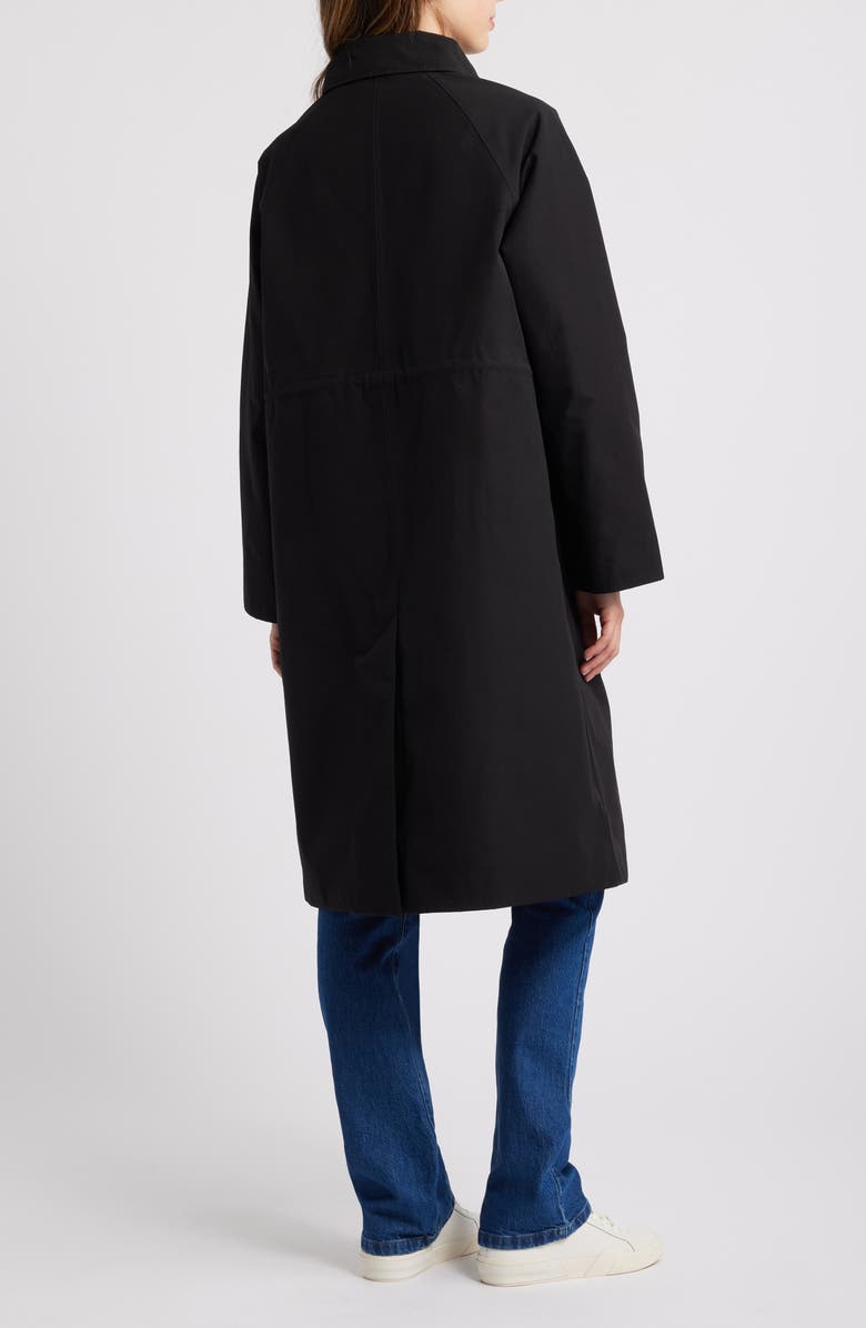 Barbour Francis Waterproof Insulated Long Coat with Removable Hood, Alternate, color,